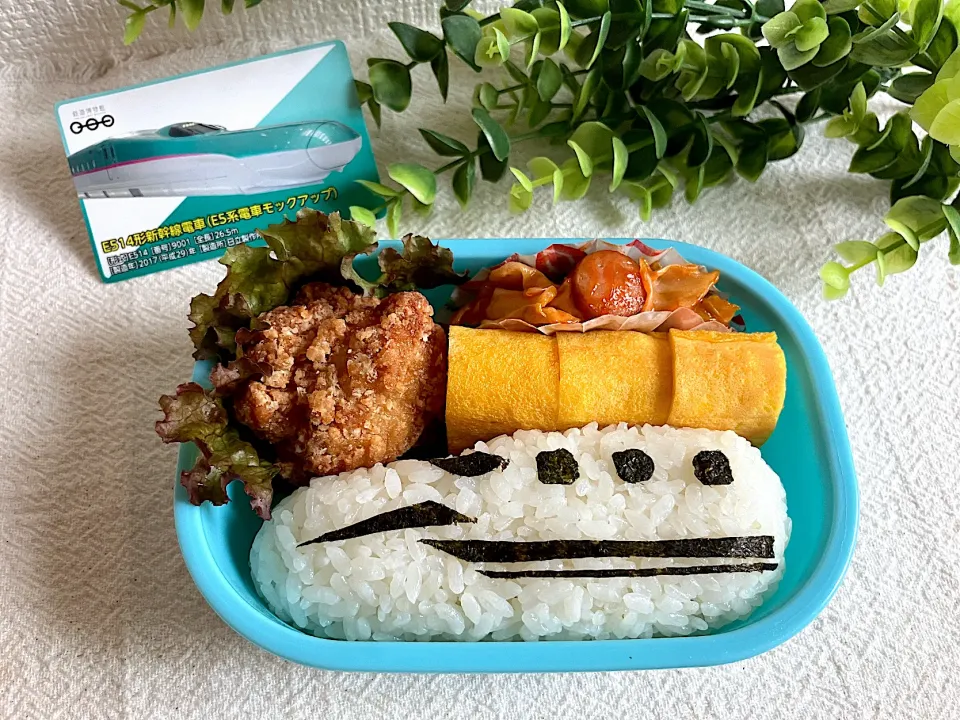 ＊N700sのぞみ🚅新幹線＊べびたん年長さんお弁当🍱＊|＊抹茶＊さん