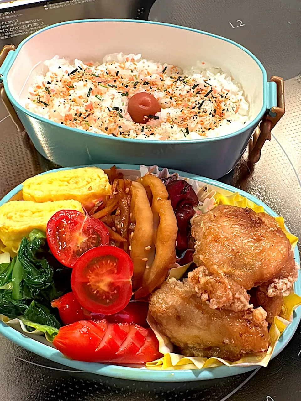 鶏の唐揚げ弁当🍱|ぽんさん