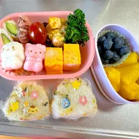 Snapdishの料理写真:保育園の月1弁当♪|このみんさん