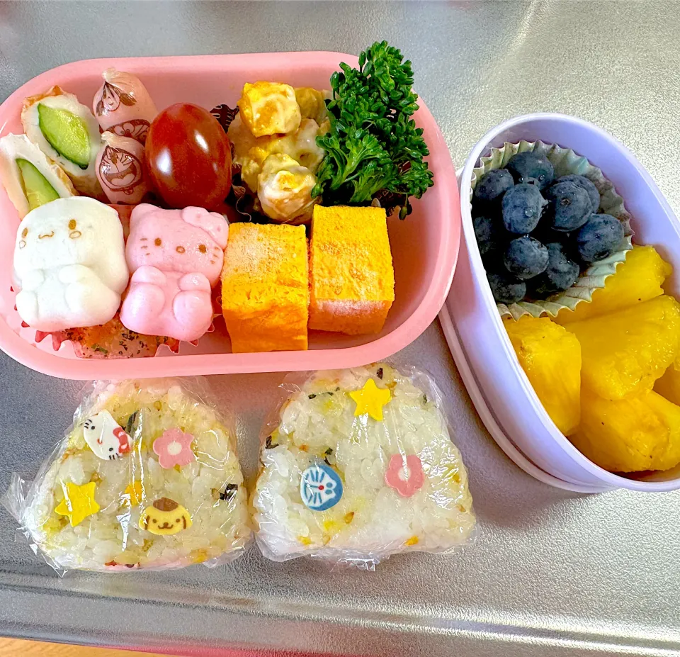 Snapdishの料理写真:保育園の月1弁当♪|このみんさん