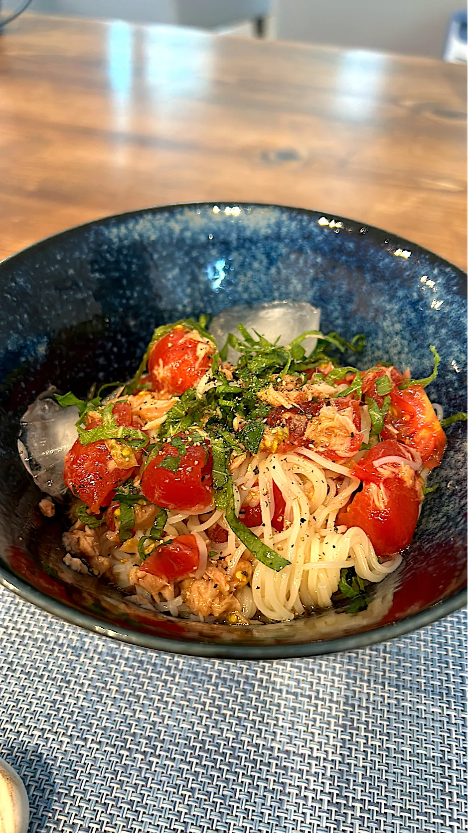 Snapdishの料理写真:トマト🍅ツナ素麺|ぴちこさん