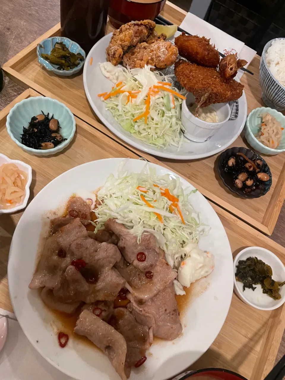 高円寺　カフェキッチン　耕　生姜焼き定食　おいしい😋😋😋😋|ぽんぽこまめだ。さん