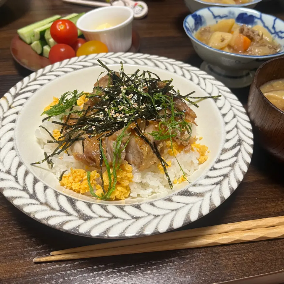 照り焼きチキン丼|saさん