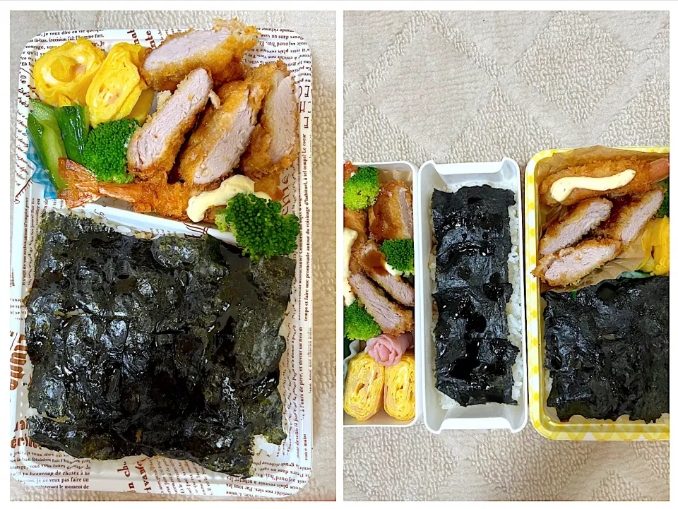 Snapdishの料理写真:合宿弁当⚾️学祭弁当🌻|YURIさん