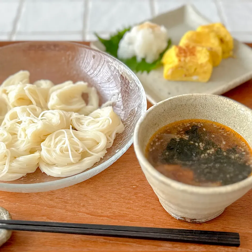 ピリ辛鶏そうめん🍜|おーこ🍅野菜ソムリエの母ちゃんさん