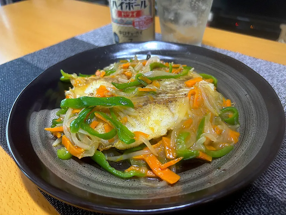 白身魚の野菜あんかけ|みっきーさん