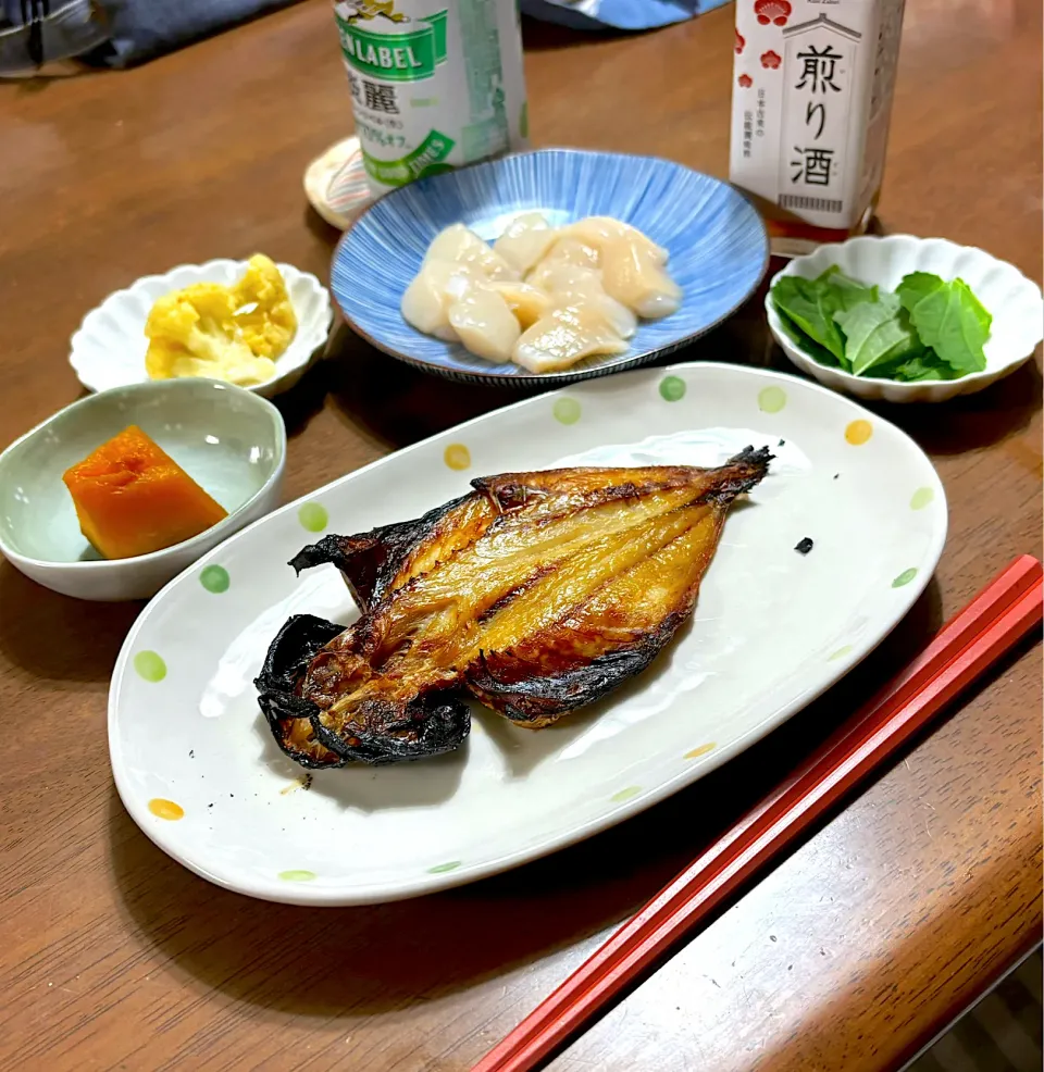 Snapdishの料理写真:お一人様晩ごはん|あっつさん