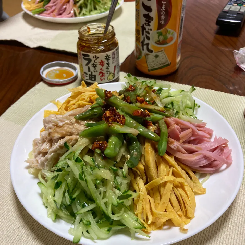 Snapdishの料理写真:冷し中華|akkoさん