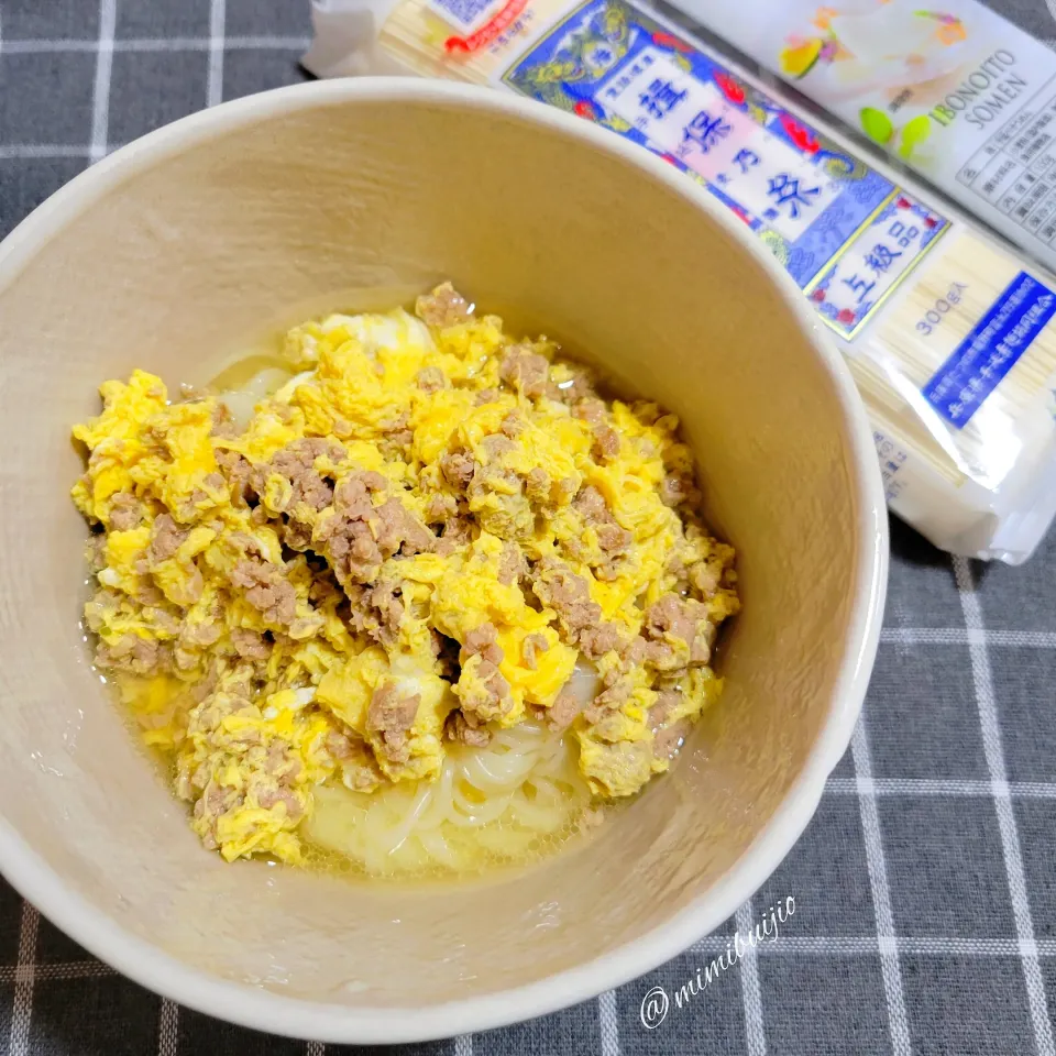 Snapdishの料理写真:にゅーめん|YUKIさん