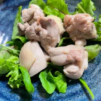 Snapdishの料理写真:鶏肉のさっと煮|kuniさん