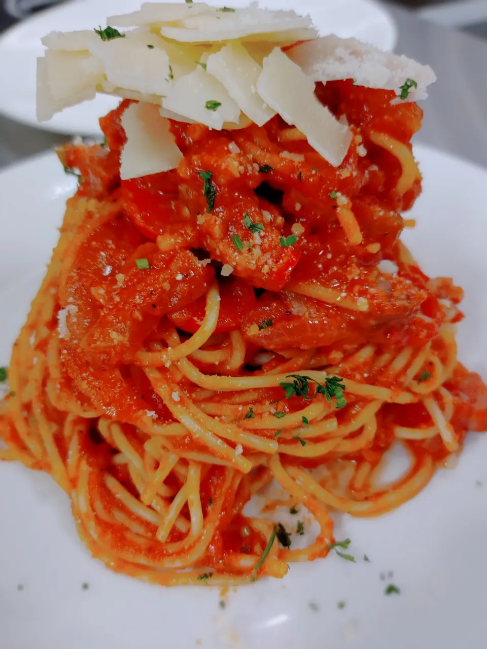 spaghetti all' Amatriciana|laloluisさん