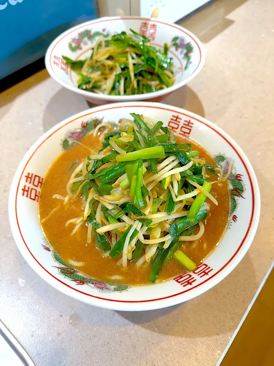 ニラもやし味噌ラーメン🍜！|Mayumiさん