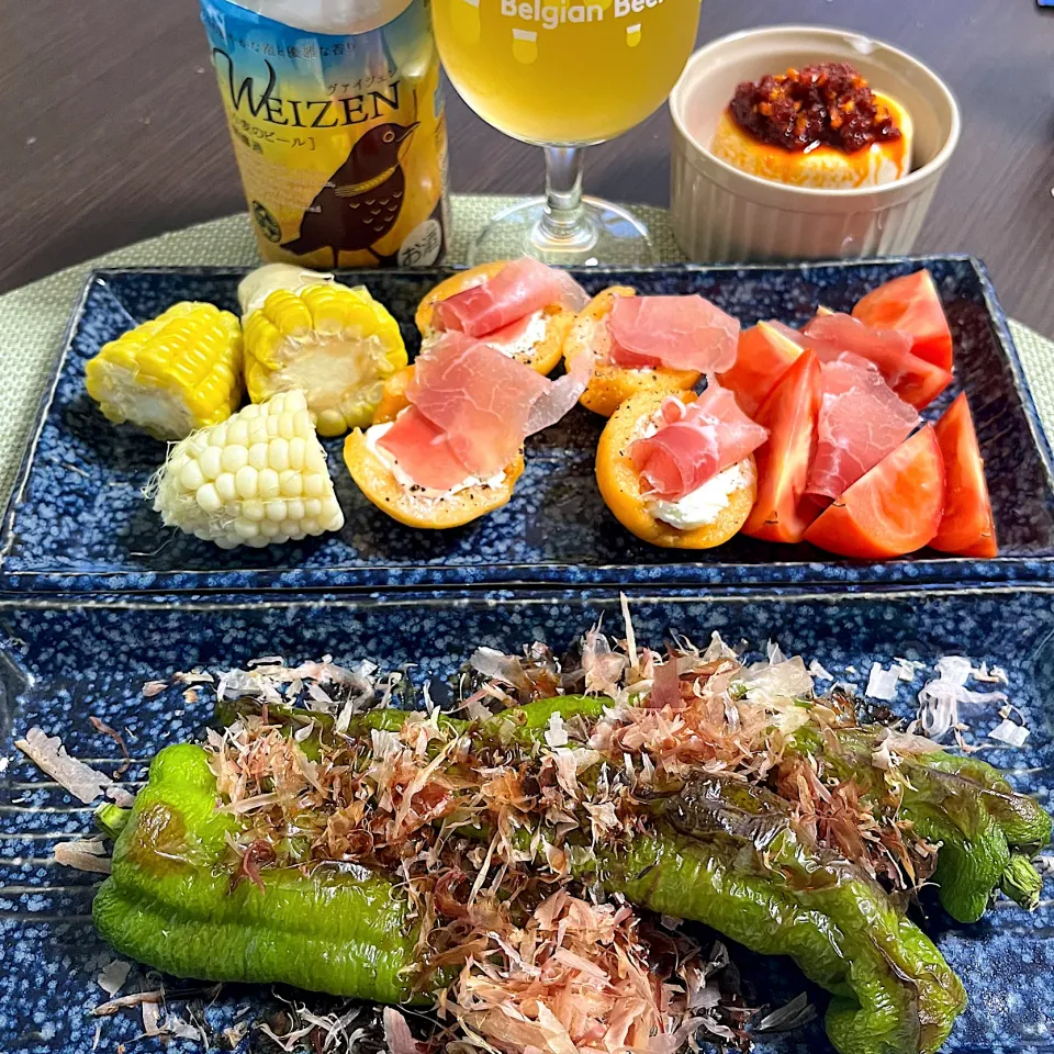 7/7晩ご飯：おうち飲み|ななみんさん