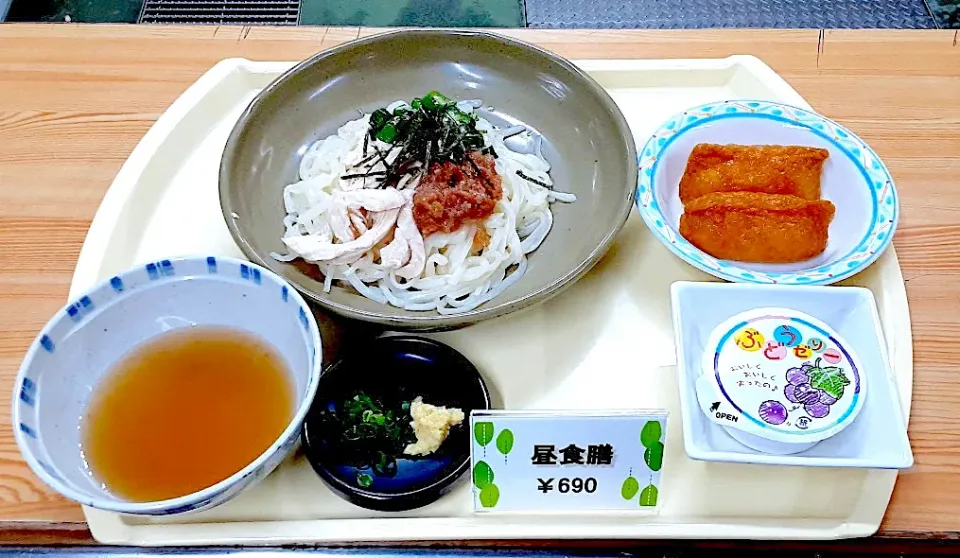 札幌第一合同庁舎地下食堂　冷たい麺フェア　稲庭うどんセット|nyama1さん