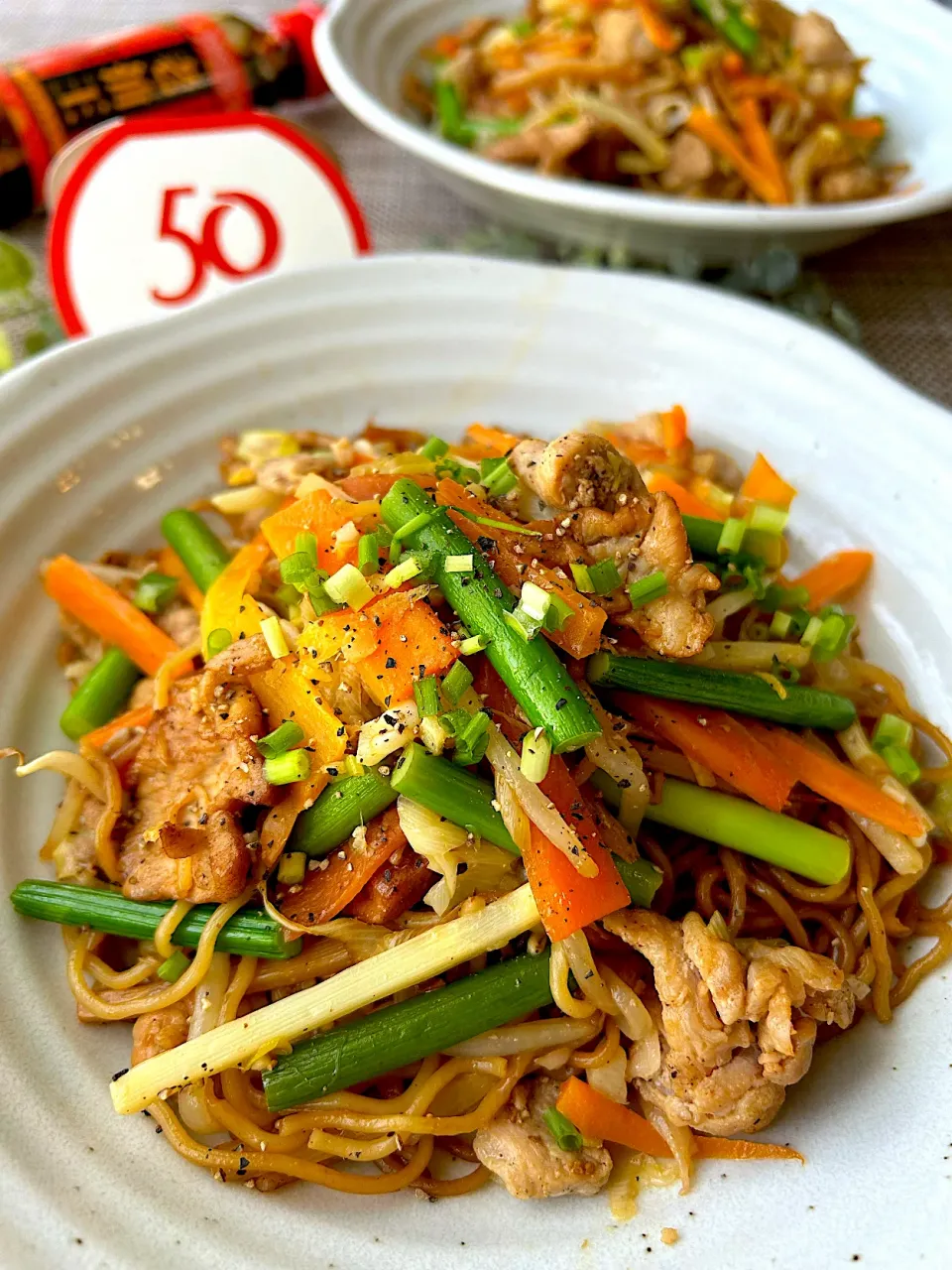 【ユウキ食品さん💗おいしい世界ごはんパートナー】炒麺(チャオミェン)～広東風焼きそば～|まなまな♡さん