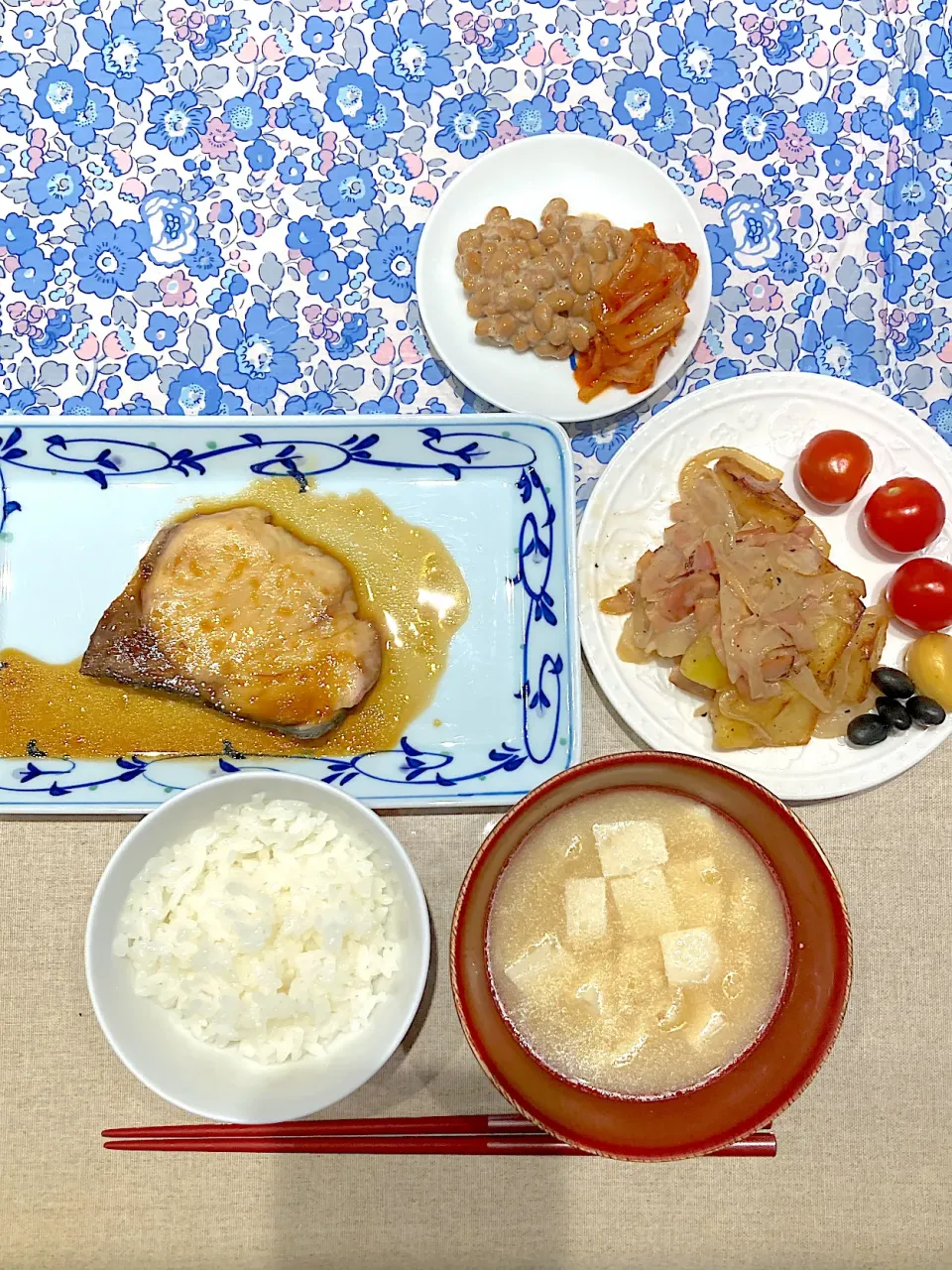 ブリ照焼とジャーマンポテト|おしゃべり献立さん