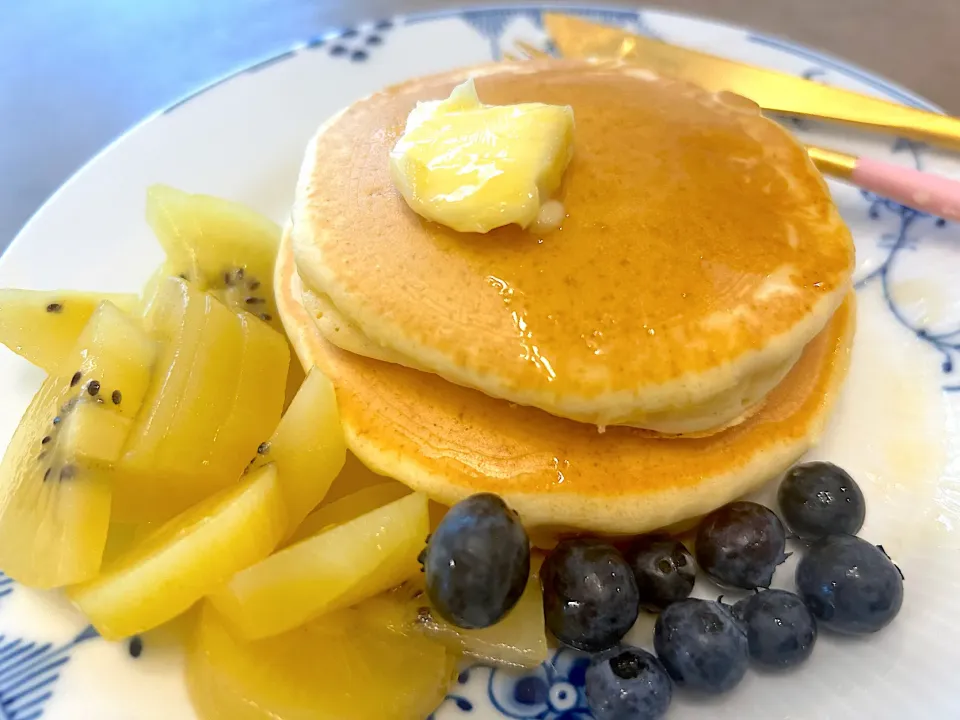 Snapdishの料理写真:パンケーキ|あずささん