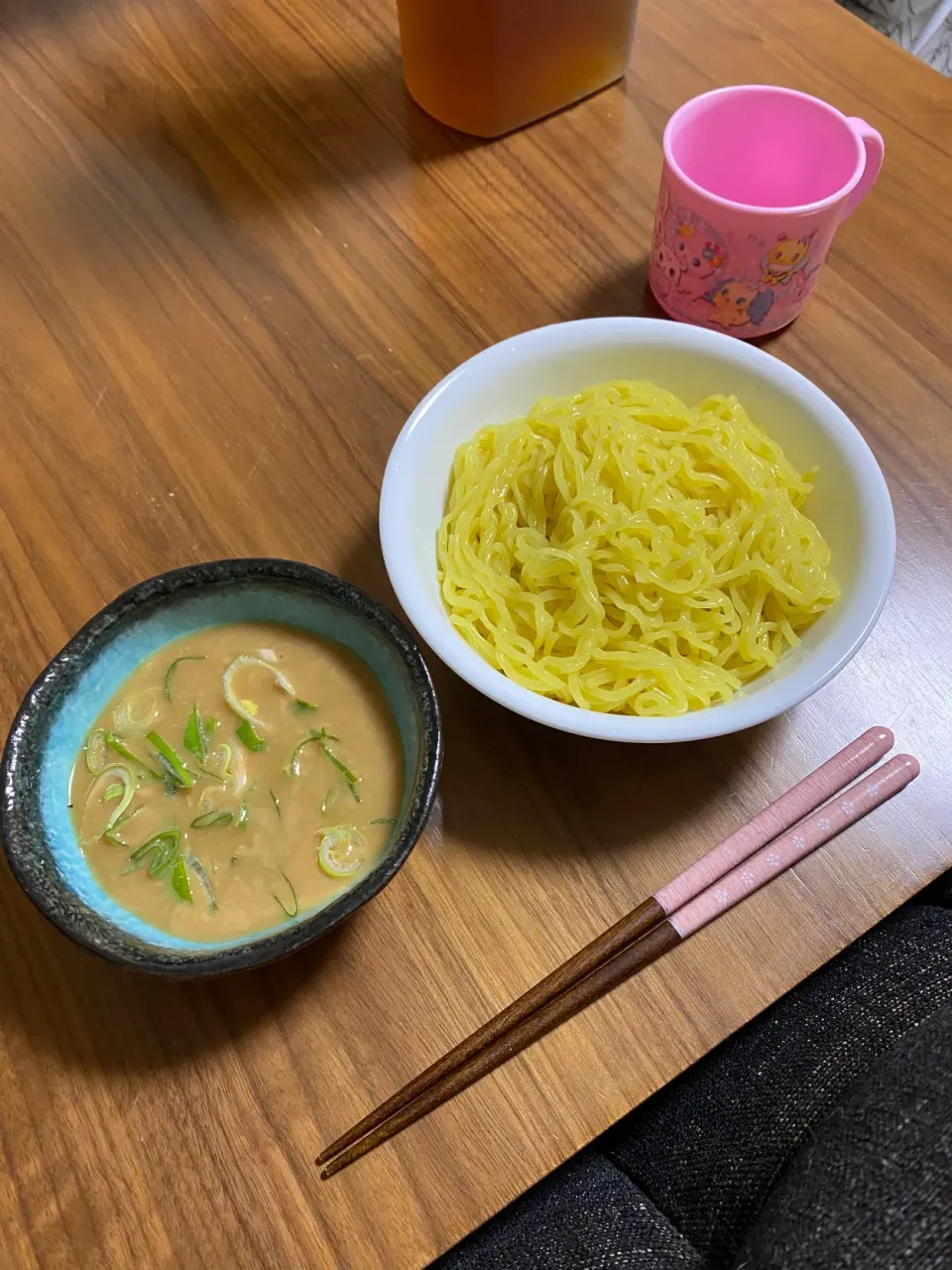 夜　市販ざるラーメン|みちくんさん