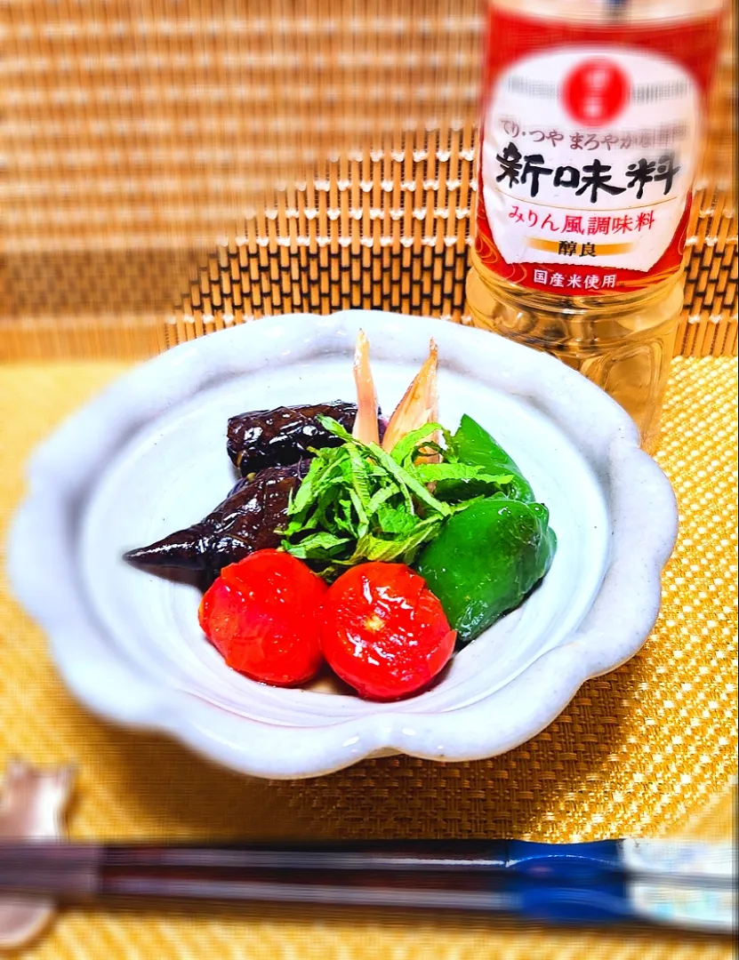 日の出 新味料で
夏野菜の揚げ浸し|yukaringoさん