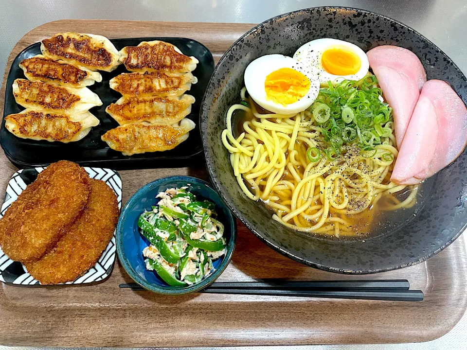 お家ラーメン定食|れいら😽💋さん