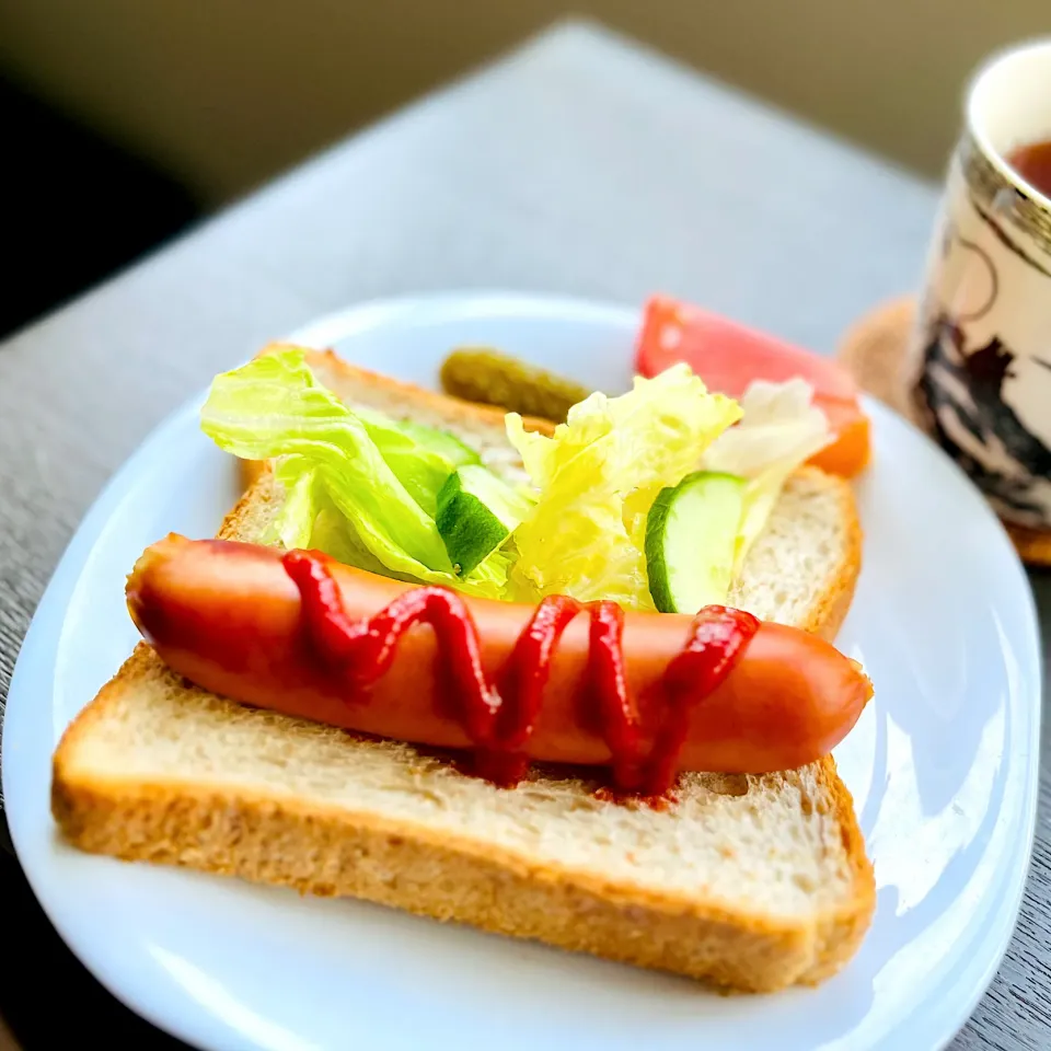 ホットドッグ風トースト🌭Hotdog Toast|アッコちゃん✨さん