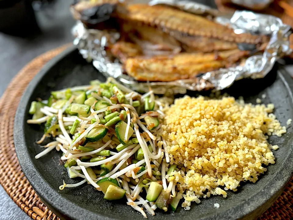 Karedok & grilled fish|yeni kartikasariさん