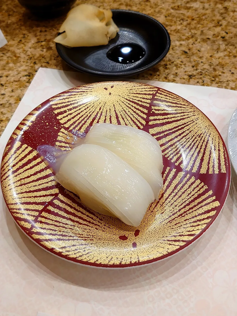 大分・活魚廻転寿し水天のやりいか|すーさん