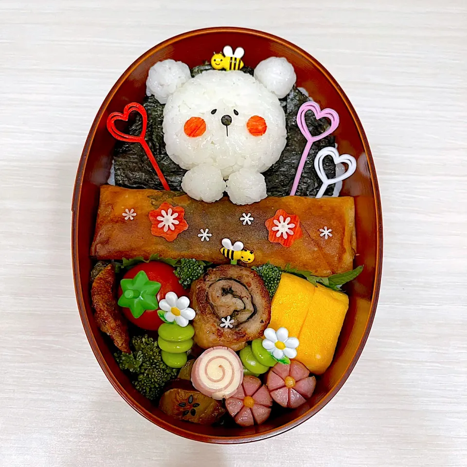 Snapdishの料理写真:今日のお弁当🍙*。|ゆゆゆさん