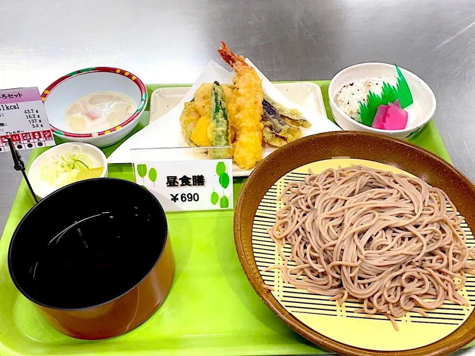 札幌医大食堂　冷たい麺フェア③ 天せいろセット|nyama1さん