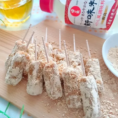 「日の出新味料（醇良）」を使ってみたSnapdishの料理・レシピ写真:きなこ棒