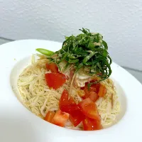 Snapdishの料理写真:薬味たっぷり素麺|なみさん