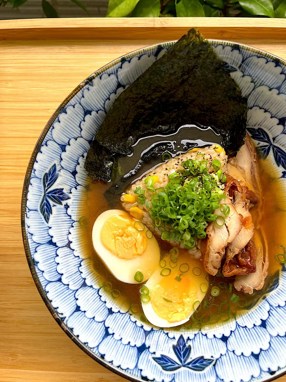 シャンタンで♪ラースー茶漬け|高野豆腐さん