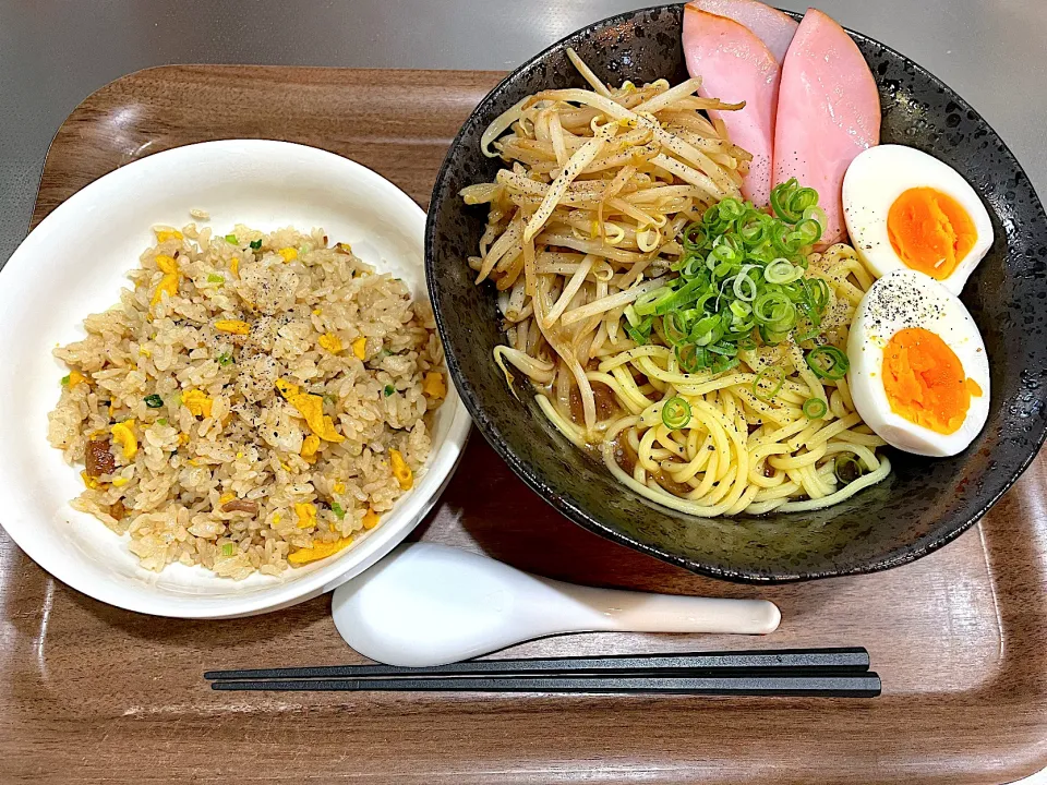 冷やしラーメン炒飯セット|れいら😽💋さん