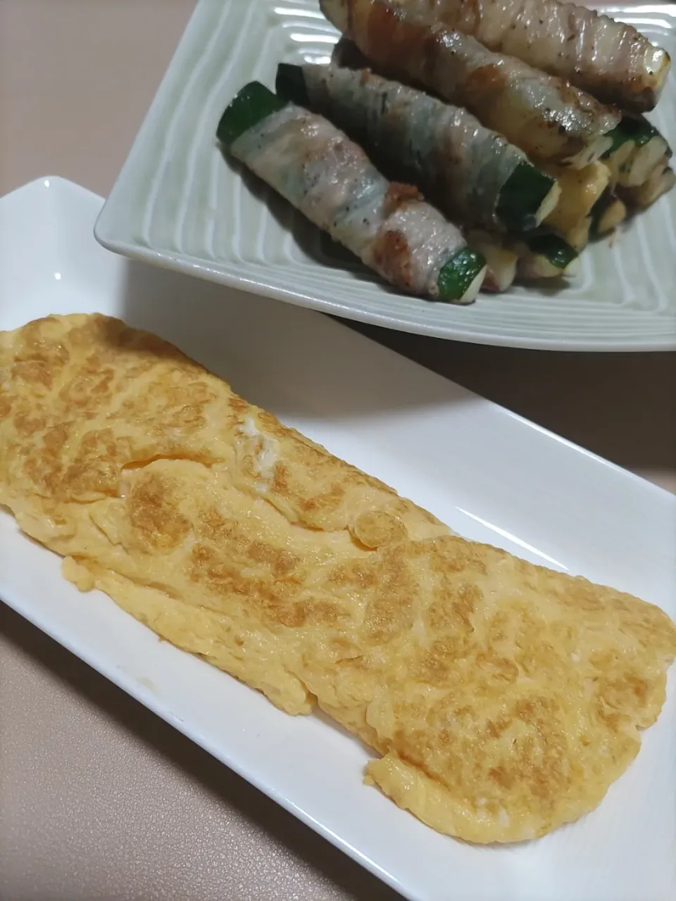 Snapdishの料理写真:玉子豆腐いり卵焼き|けろよんさん