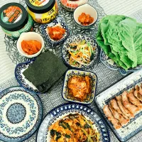 Snapdishの料理写真:Korean night|soy_amalkaさん