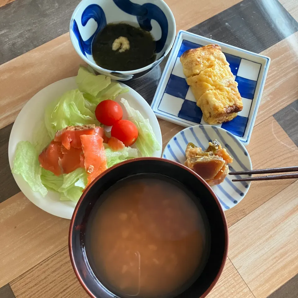 茶粥で朝ごはん|ポンポンダリアさん