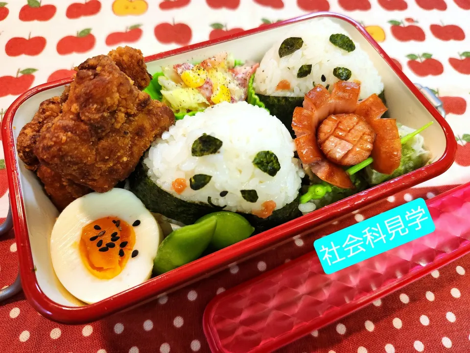 Snapdishの料理写真:末っ子弁当～社会科見学～|かのりさん