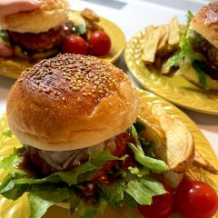 ハンバーガーアイシングクッキー/OKAcha〜☆ | Snapdish[スナップディッシュ] (ID:9XqfSa)