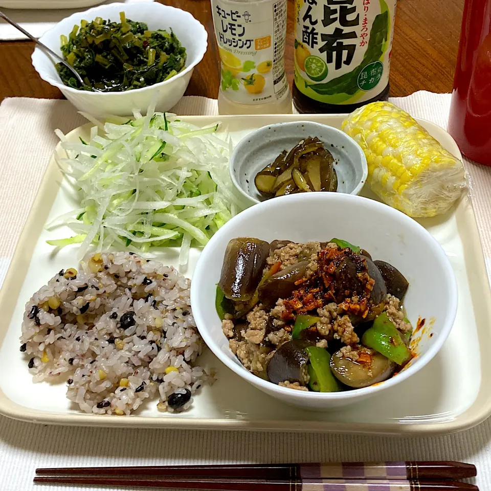 Snapdishの料理写真:麻婆茄子|akkoさん