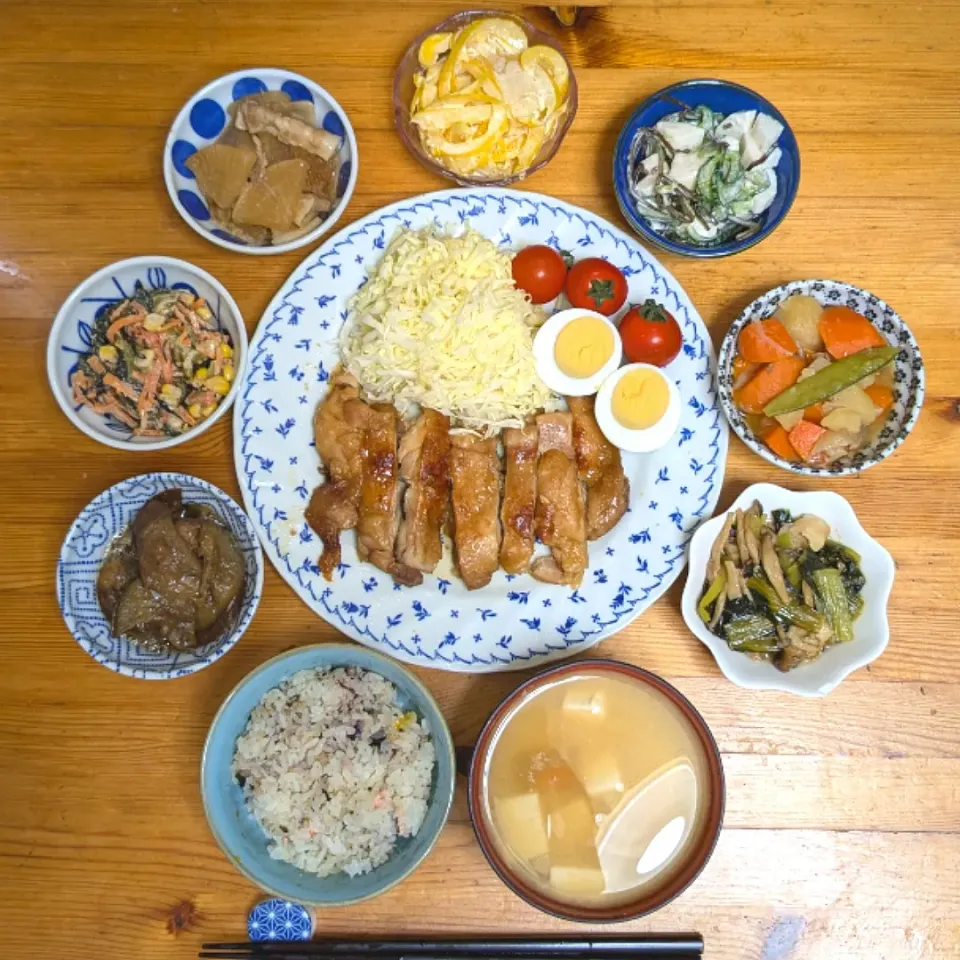 晩ごはん🥢鶏チャーシュー|まゆめろさん