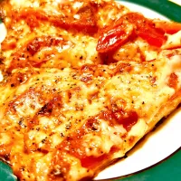 餃子の皮ピザ🍕|イカさん