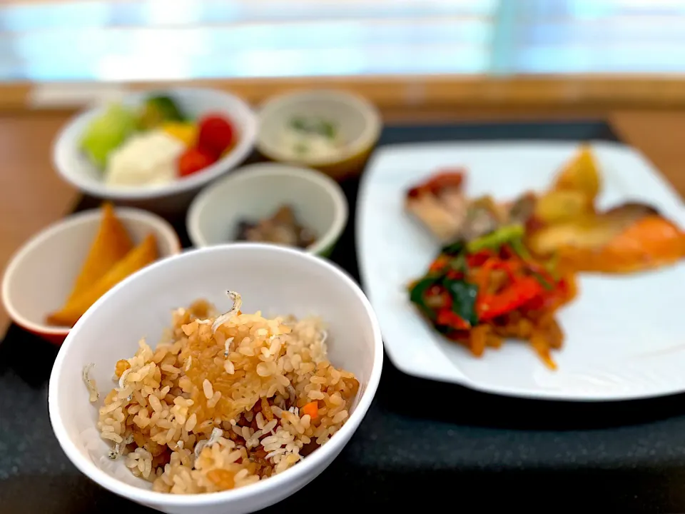 広島市内　ホテル朝食|ヒロミ🏝🏝🏝🌺🏄🌊🐬🏄‍♀️🏄‍♂️🍹🐠👙🌺さん