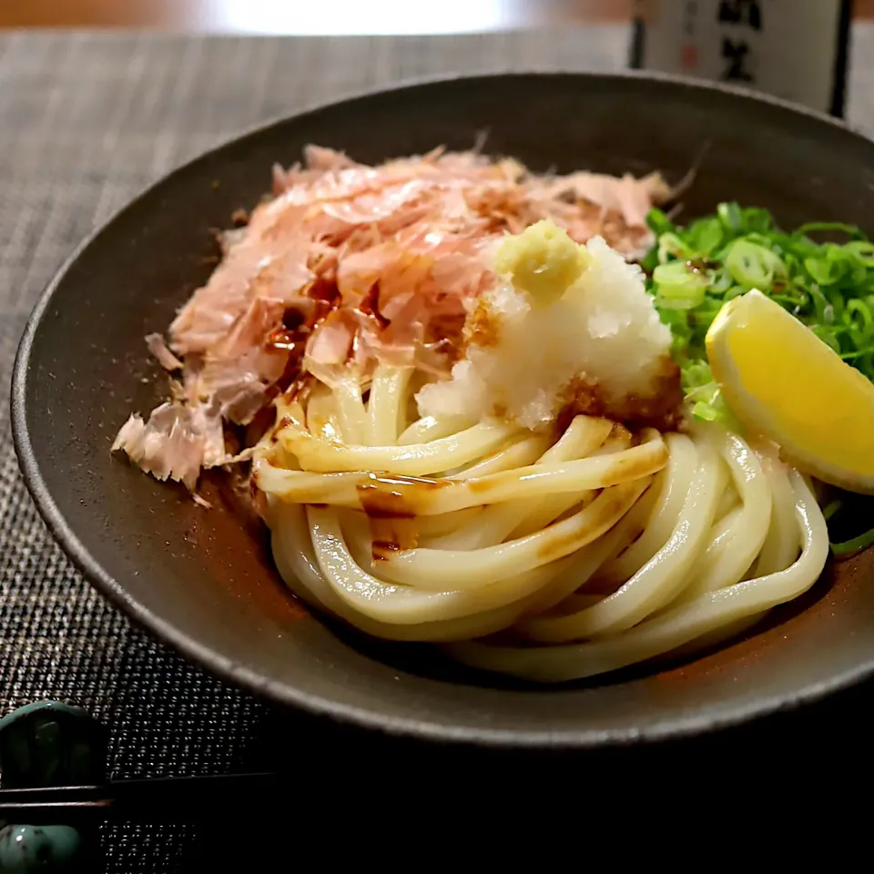 生醤油うどん|かおるさん