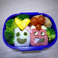 Snapdishの料理写真:GARTEN_OF_BANBANキャラ弁|ぁすかさん