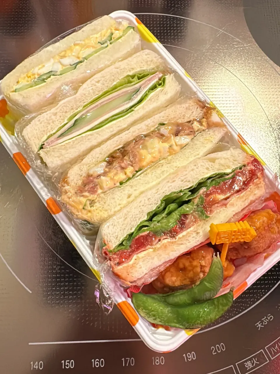 サンドイッチ弁当🍱|ぽんさん