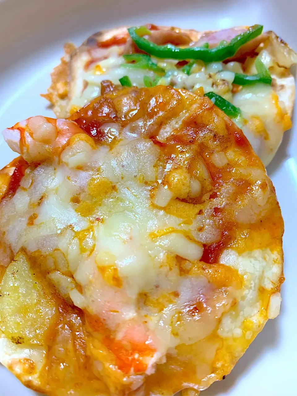 フライパン🍳で作れちゃう⁉️一口ピザ🍕|Haruさん