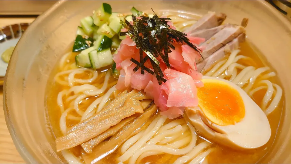 【7/28までの1日30食限定】
煮干そば 流。
流。のヒヤチュウ (麺170g)
@十条1分
(赤羽から徒歩29分)
24171 (184,727)|大脇さん