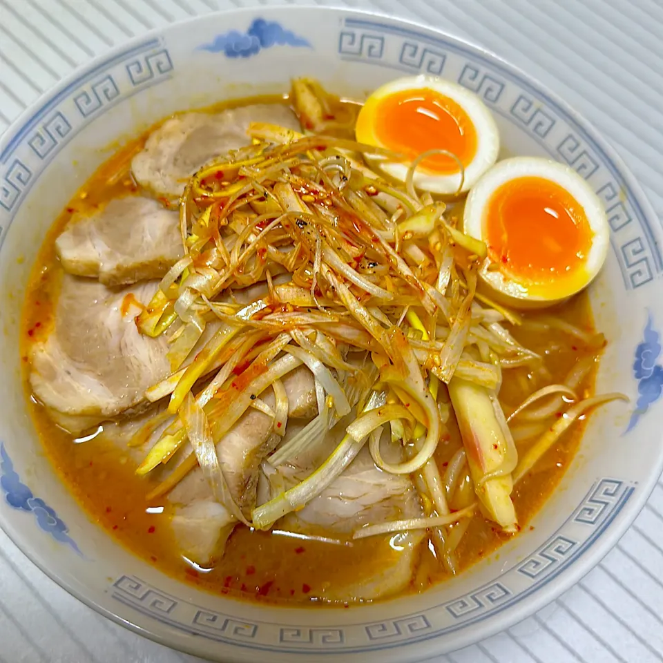 ネギ味噌チャーシュー麺|まさとさん