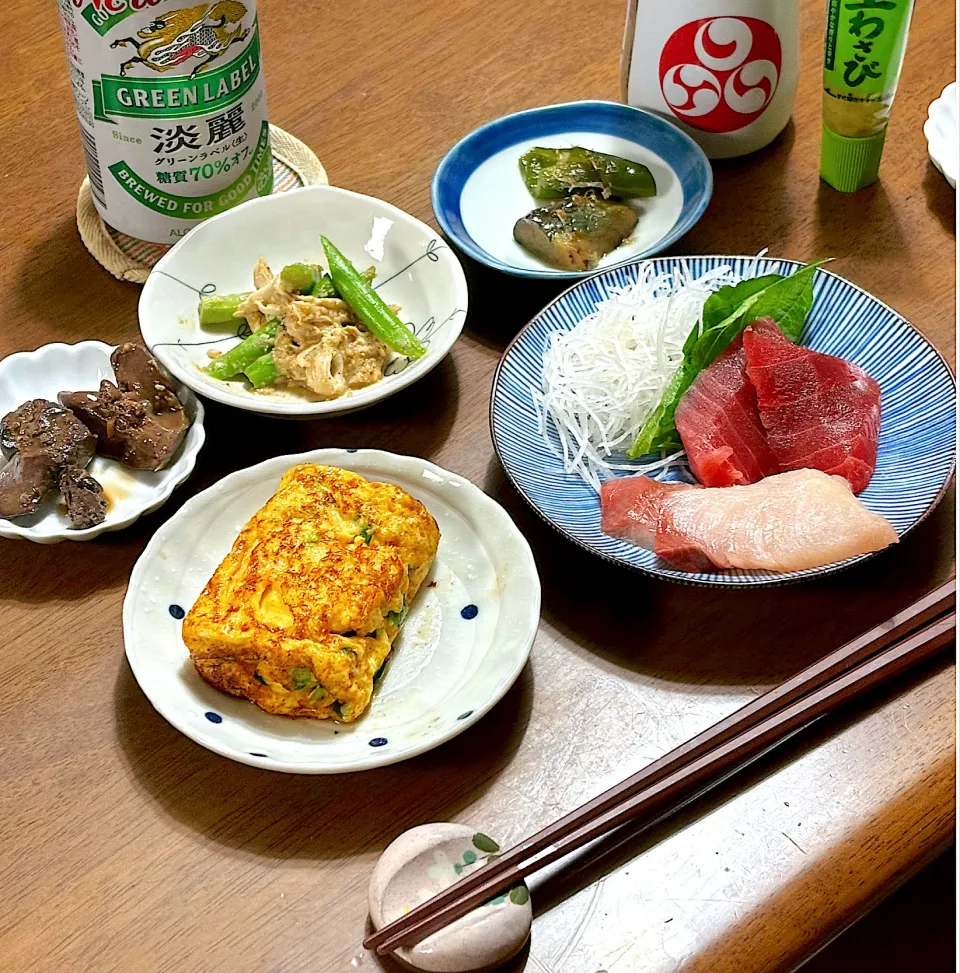 けろよんさんの料理 玉子豆腐いり卵焼き|あっつさん