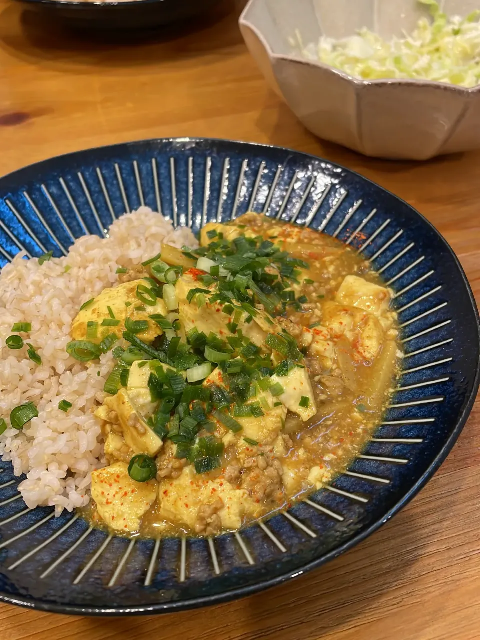 Snapdishの料理写真:豆腐と生姜の醤油カレー|fukaさん